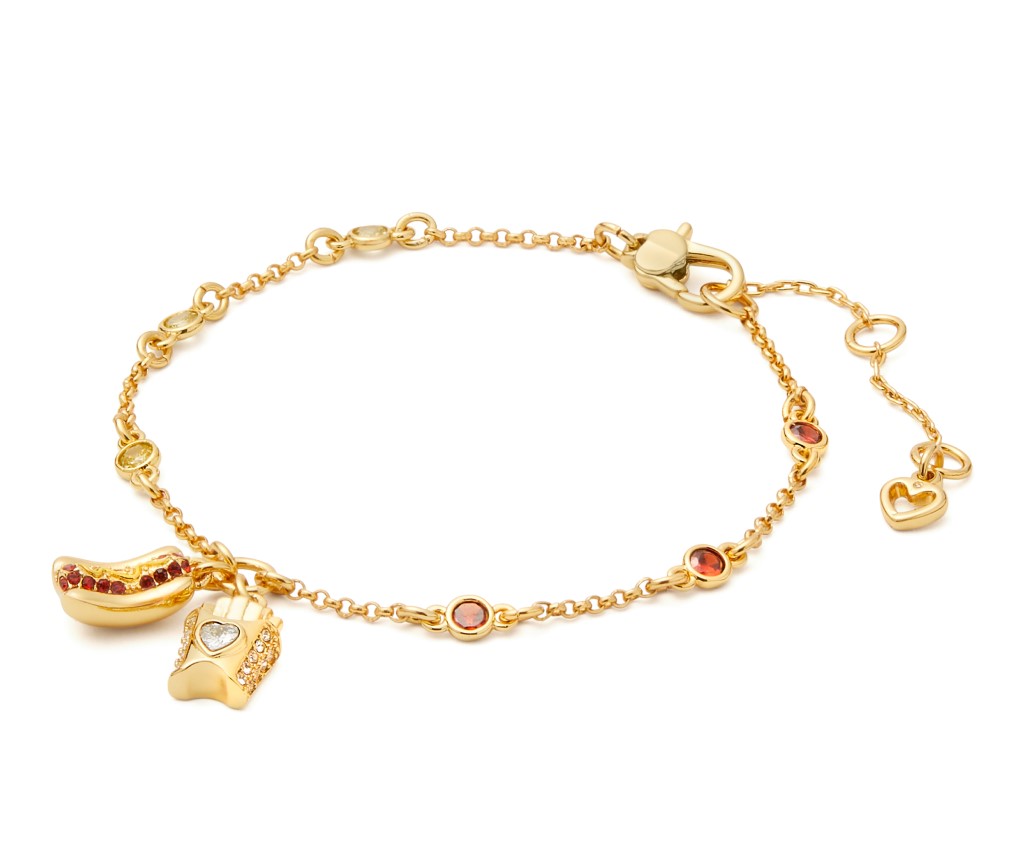 What A Snack Line Bracelet (Gold)